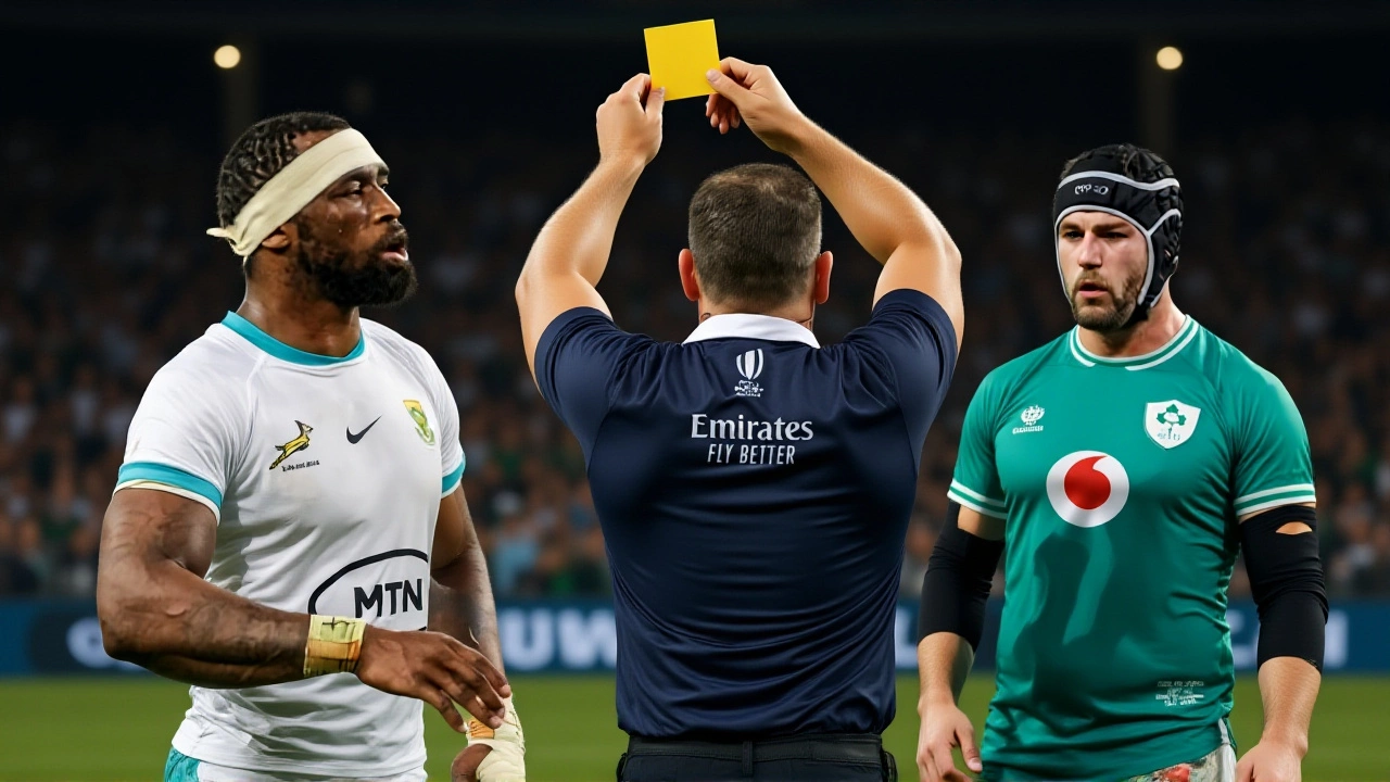 Springboks Beat Ireland 24-13 in Chaotic Aviva Stadium Showdown Amid Record Cards
